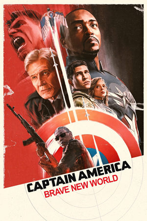 Captain America: Brave New World 2025 Hindi Dual Audio HD Poster Download - Filmyzilla